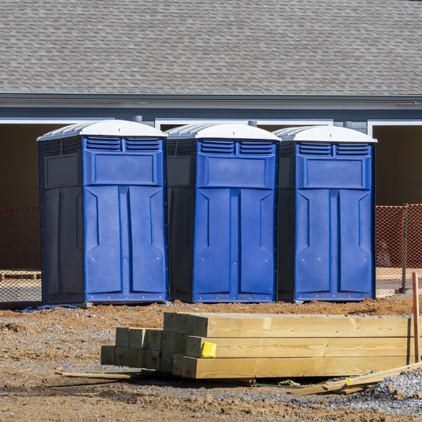 are there any additional fees associated with porta potty delivery and pickup in Commiskey